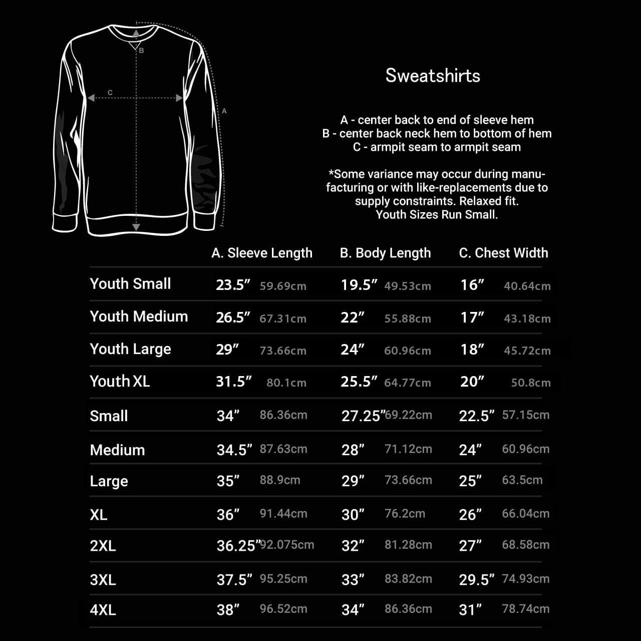 Dogma Society Old English Logo Crewneck Sweatshirt
